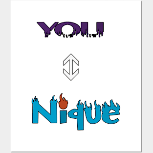 You-Nique Posters and Art